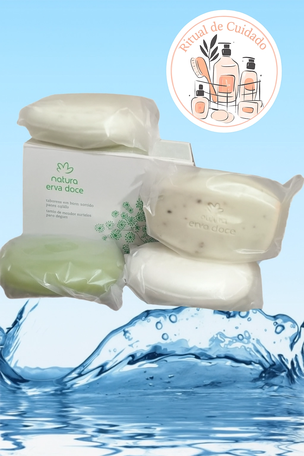 Pack de 4 Jabones Natura Erva Duce