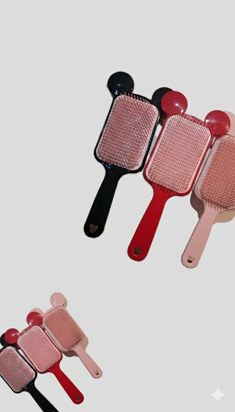 Cepillo Paleta con Diseño Mickey