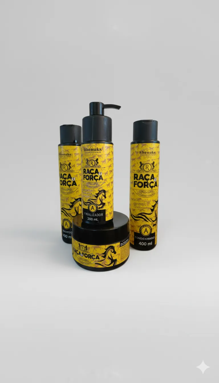 Kit Rhenuks Cosméticos Raca Força